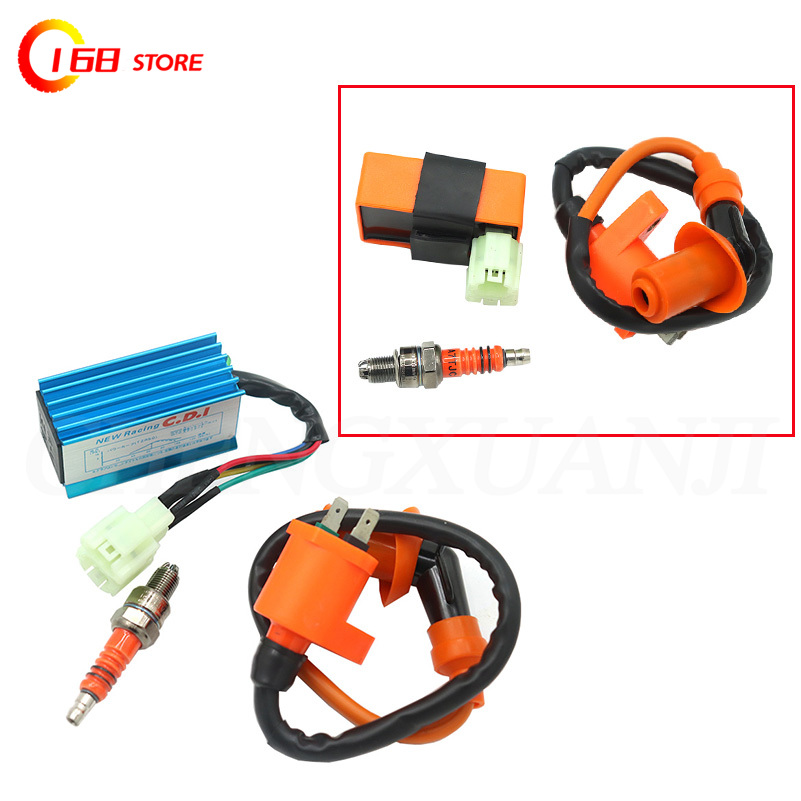 Motorcycle Spark Plug - Motorcycle Performance Ignition Coil Racing AC