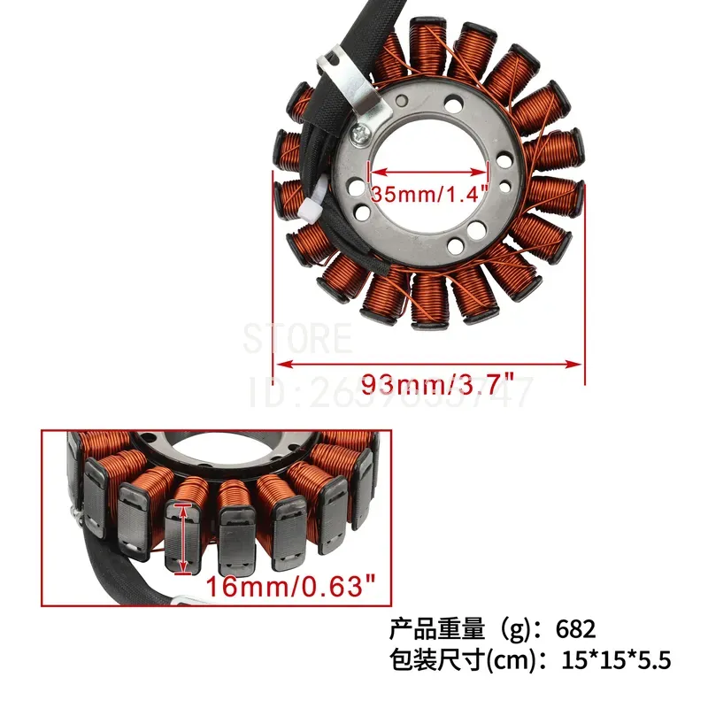 Motorcycle Stator Coil for RXV - Motorcycle Stator ulasan dan harga