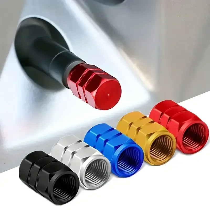 4Pcs Aluminum Tire Valve Caps  - Motorcycle Valve Cover ulasan dan harga