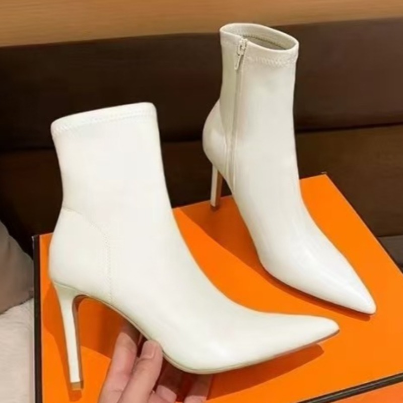 Side Zip Slim Heel Single Boot - Motorcycle Cylinder ulasan dan harga
