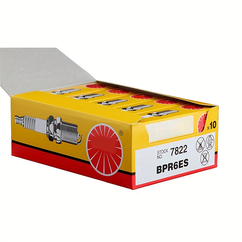 NGK BPR6ES 7822 Nickel Alloy S - Motorcycle Spark Plug ulasan dan harga