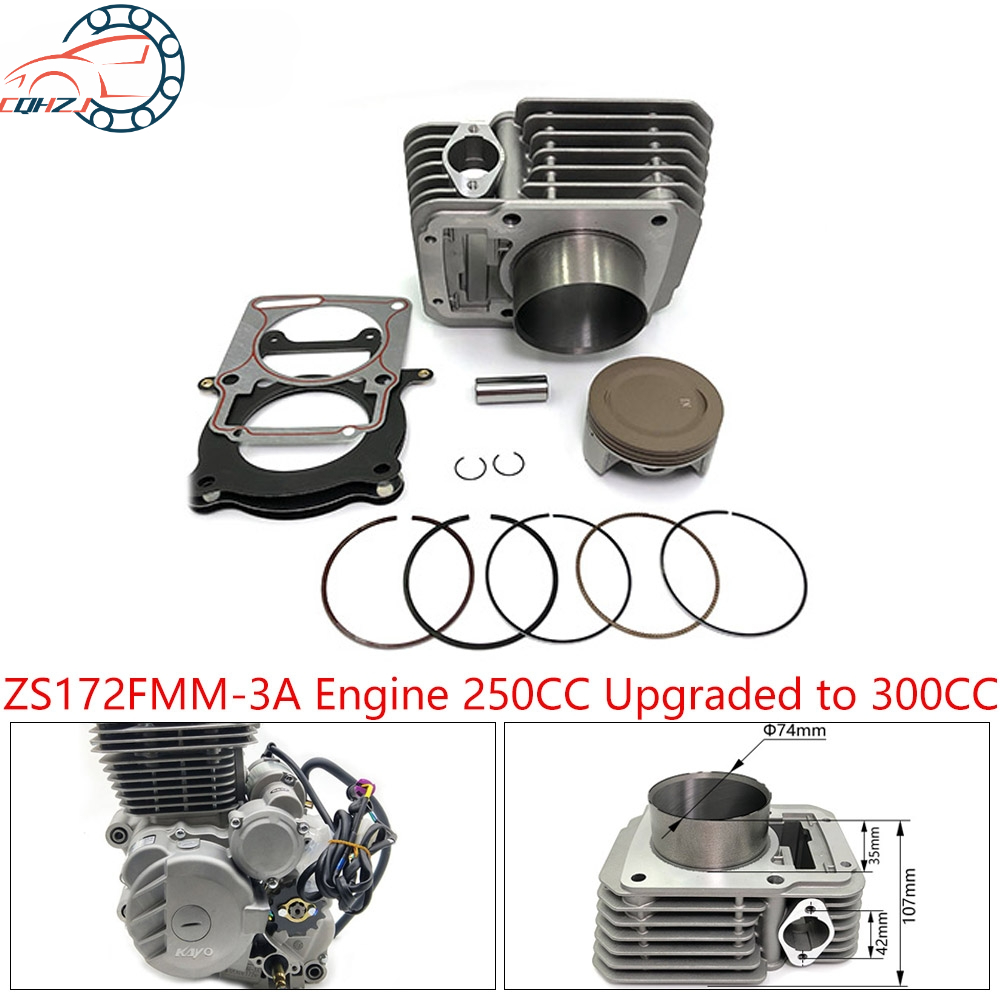 Motorcycle 74MM Air-Cooled Cyl - Motorcycle Piston ulasan dan harga